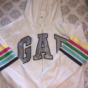 Girls size 12 Gap Hooded Sweatshirt 🌈